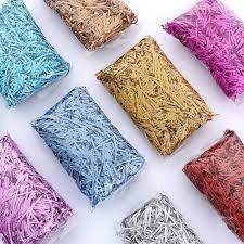 پوشال  مویی  فویلی براق عمده  ( 500بسته 15g)